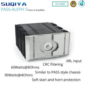 SUQIYA-PASS ALEPH-5 Flagship Single-ended Pure Class A 60W+60W Power Amplifier Fever-grade Pure Class A Hi-End Power Amplifier