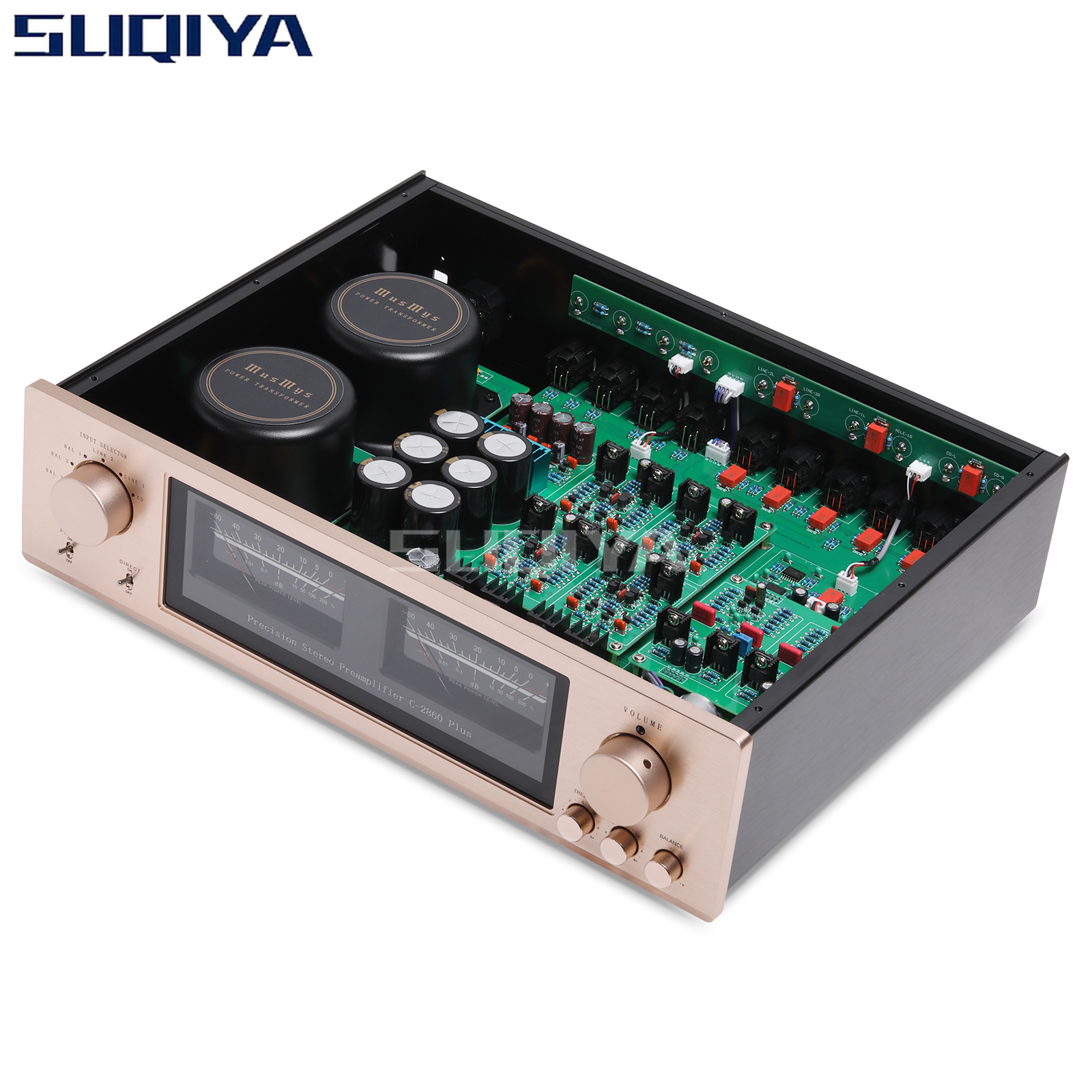 SUQIYA-Reference Accuphase C-2860 Plus Fully Balanced Preamplifier HiFi Audiophile Preamplifier with Remote Control - Image 2