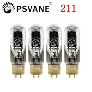 PSVANE 211 Vacuum Tube Audio Electronic Tubes Valve Golden Base Matched Amplifier Repalce GV Shuguang Fullmuisc GE VT4C 211-T
