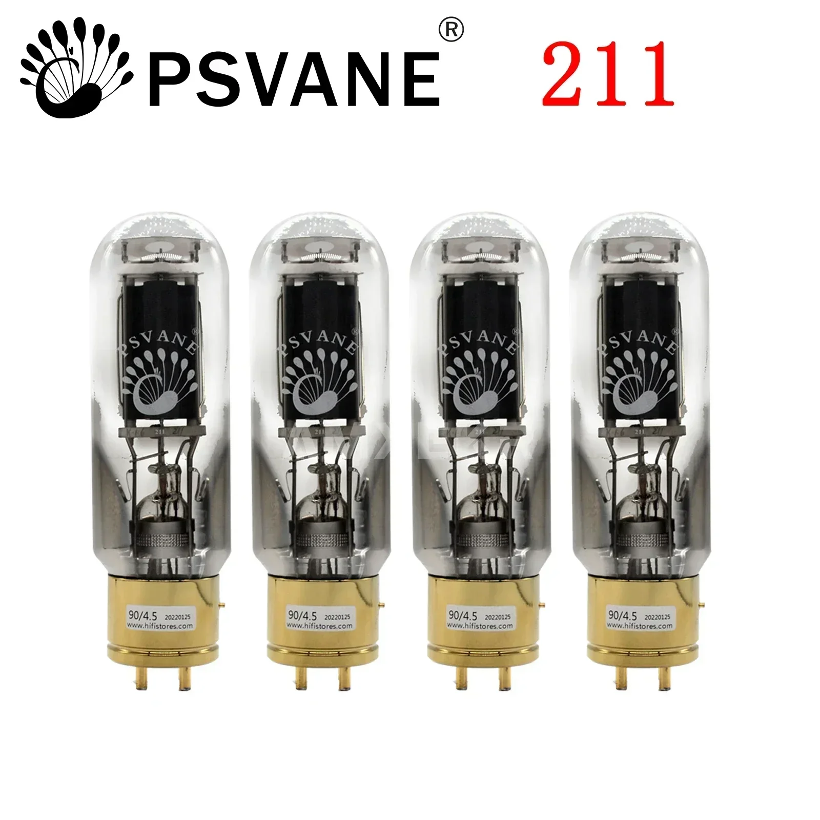 PSVANE 211 Vacuum Tube Audio Electronic Tubes Valve Golden Base Matched Amplifier Repalce GV Shuguang Fullmuisc GE VT4C 211-T