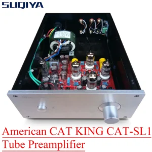 SUQIYA- American CAT KING CAT-SL1 Tube Preamplifier 6Z4 ECC82 ECC83S 6922 12AU7 12AX7 Tube Preamp HIFI Amplifier Audio