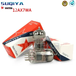 SUQIYA-SOVTEK 12AX7WA 12AX7 Vacuum Tube Replace 6N6 7025 6N4 ECC83 12AX7 Tube Amplifier DIY Audio Factory Test and Match Genuine