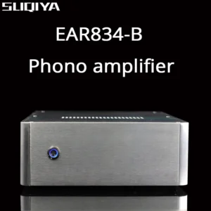 SUQIYA-EAR834-B Hi-Fi RIAA MM (Moving Magnet) Phono Amplifier 12AX7 Tube Stereo Amplifier