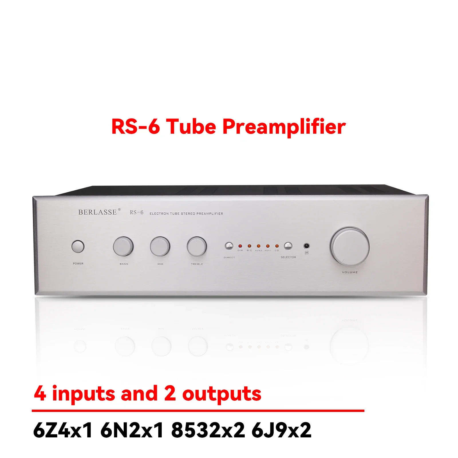 SUQIYA Fever Tube Preamplifier Home Amplifier with Remote Control Classic Circuit