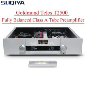 SUQIYA-Goldmund Telos T2500 Fully Balanced Remote Control Fever Hifi Flagship Pure Class A Tube Preamplifier