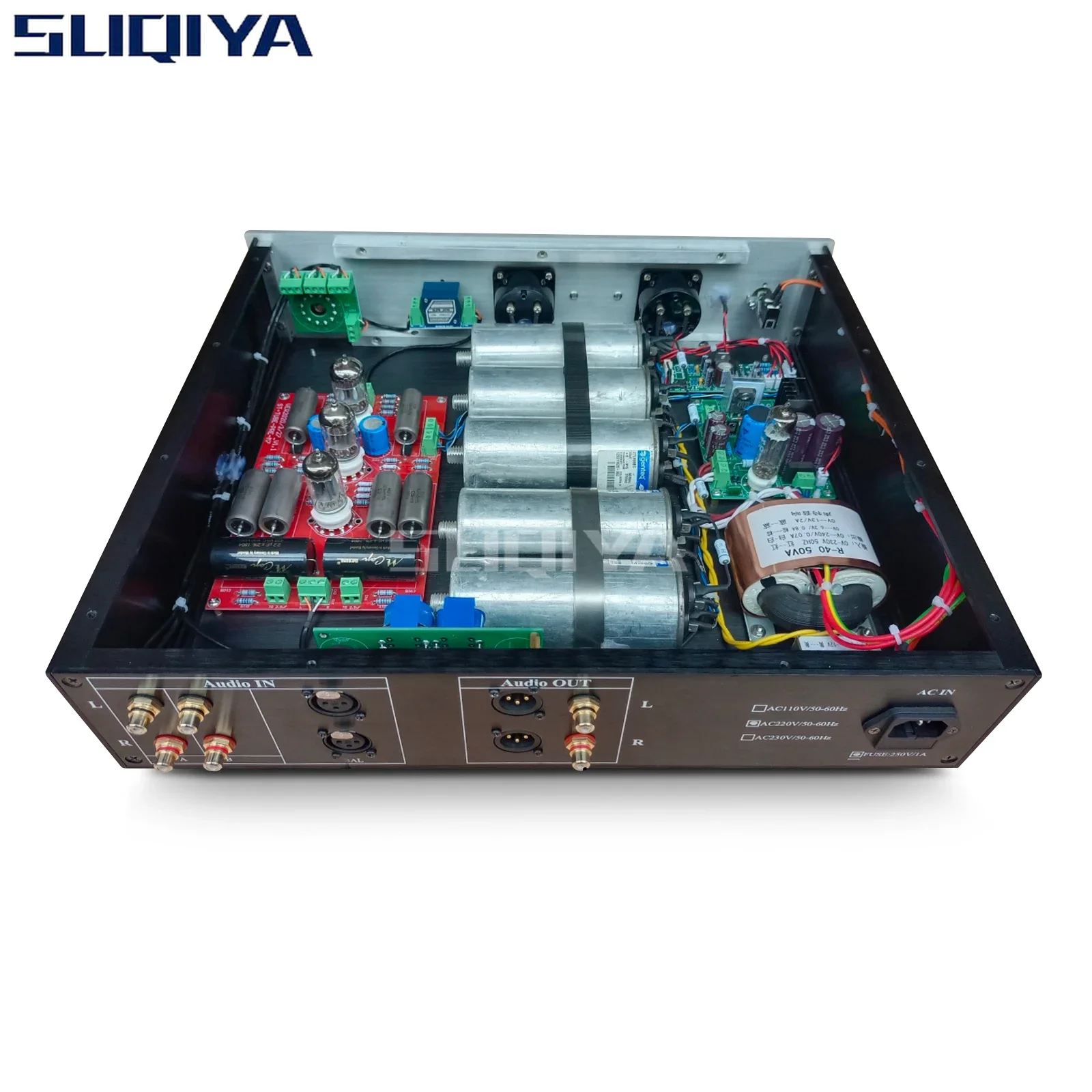 SUQIYA-High Pressure Oil Immersed Capacitor Marantz M7 FET 2SK1170 12AX7 Tube Preamp 6X4 12AU7 Tube Preamplifier Amplifier Audio - Image 6