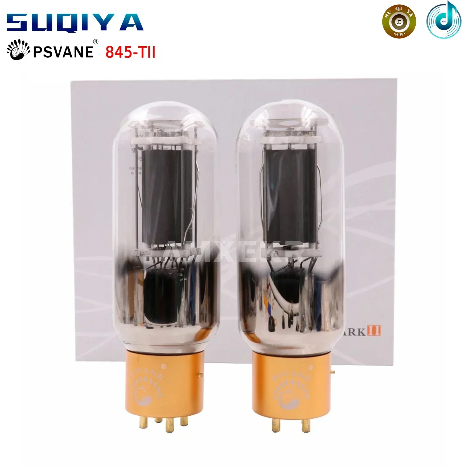 SUQIYA-PSVANE Tube 845-TII Collector's Edition Art Series Matching Pair for Vacuum Tube HIFI Amp Diy Audio Amp Free Shipping