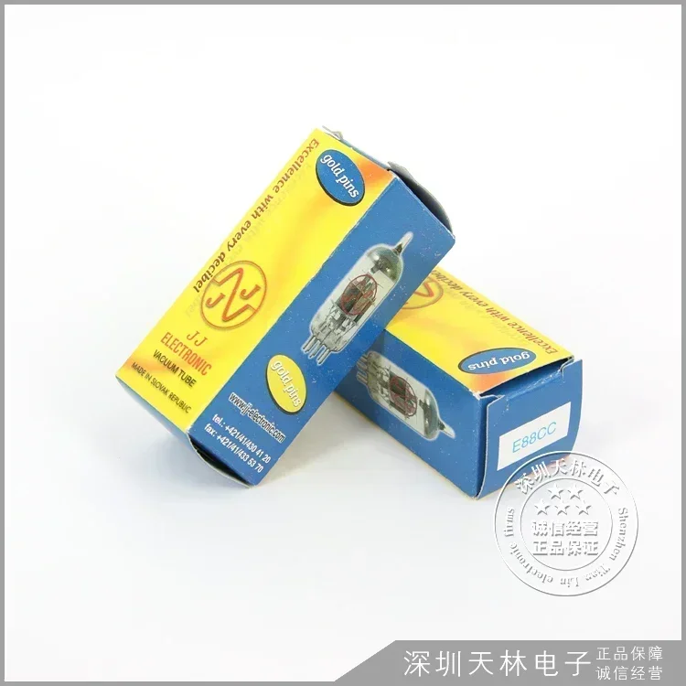 Slovakia JJ E88CC Vacuum Tube Gold Pins Replace ECC88 6922 6DJ8 6N11 Electron Tube DIY HIFI Audio Vacuum Tube Amplifier - Image 5