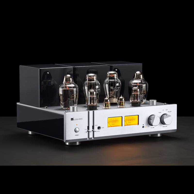MUZISHARE X10PRO Single-ended 28W*2 Class A Tube Amplifier KT170 Tube Balanced Output with Remote Control - Image 3