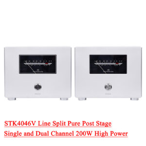 SUQIYA Adopts STK4046V Circuit 200W High Power Split Single and Double Channel HIFI Power Amplifier Pure Post Stage