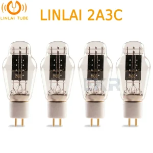 LINLAI 2A3C 2A3 Vacuum Tube Replaces WE2A3 2A3 HIFI Audio Valve Electronic Tube Amplifier Kit DIY Factory Tested Matched Genuine