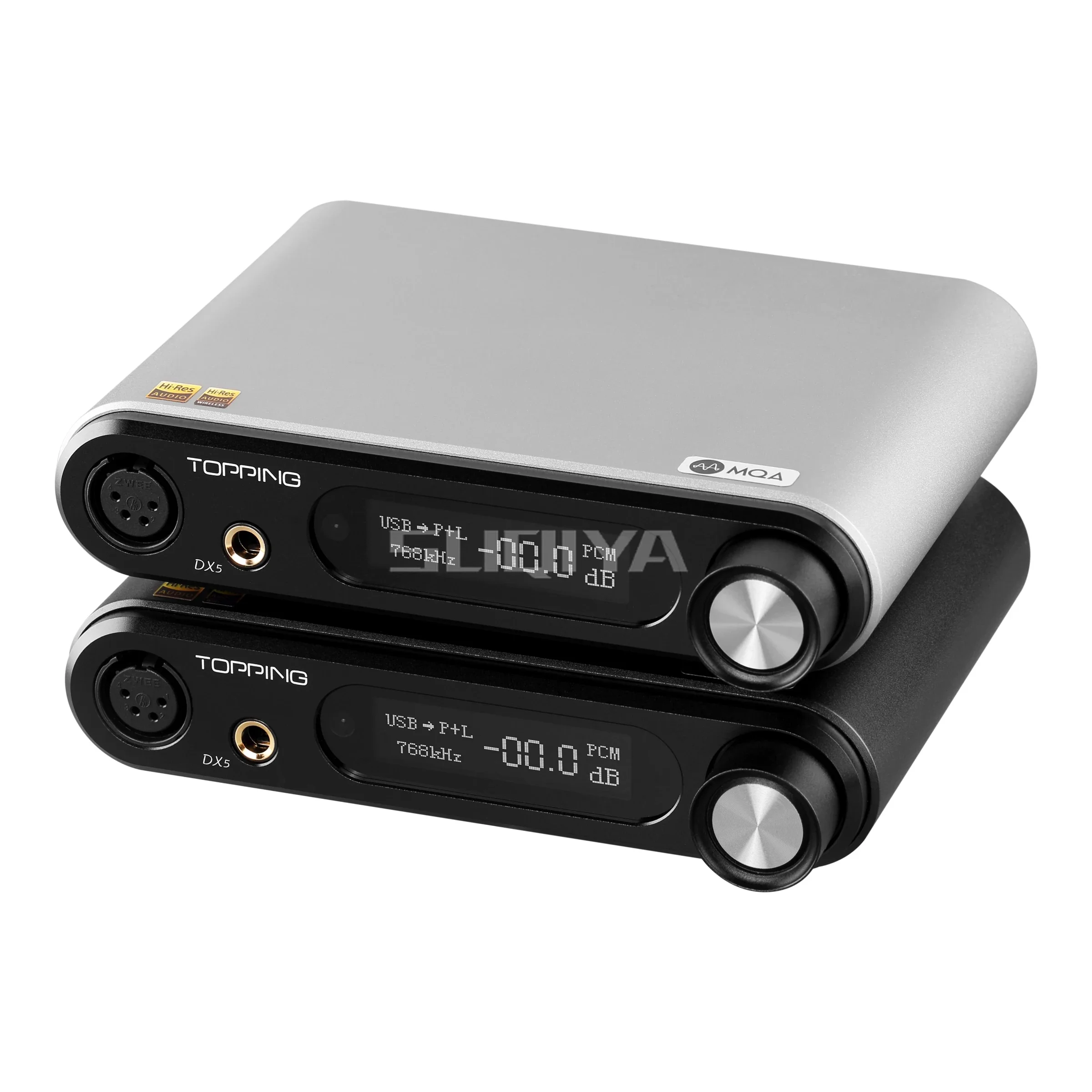 SUQIYA-New Product TOPPING DX5 Balanced Decoding Headphone Amplifier Integrated Machine Dual ES9068AS Bluetooth DAC - Image 2