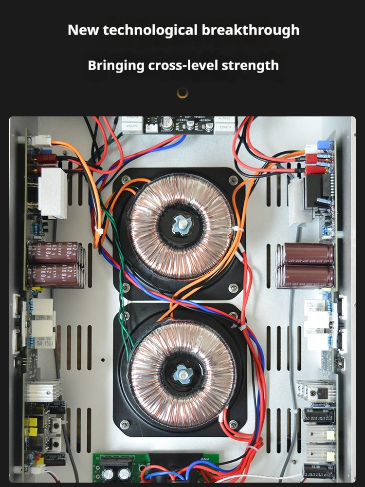 SUQIYA AA2 150W Large Class A Pure Power Amplifier Post-stage Hifi Audio Professional Power Amplifier Fully Balanced - Image 3