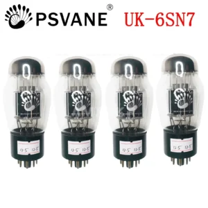 PSVANE UK-6SN7 Vacuum Tube Upgrade 6SN7 6N8P 6H8C CV181 Electronic Precision Matching Amplifier High Fidelity Matched Quad