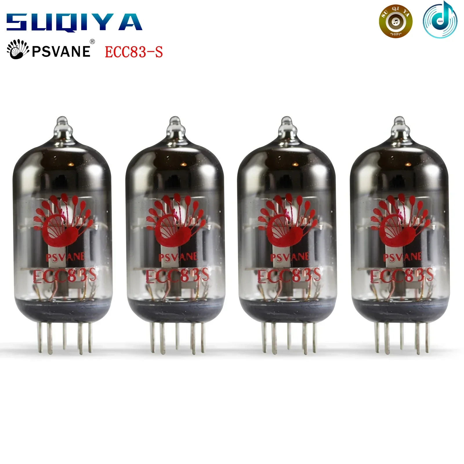 SUQIYA-PSVANE ECC83-S Vacuum Tube ECC83 12AX7 Microphone Test Low Noise for Guitar AMP Speaker Pre-amp
