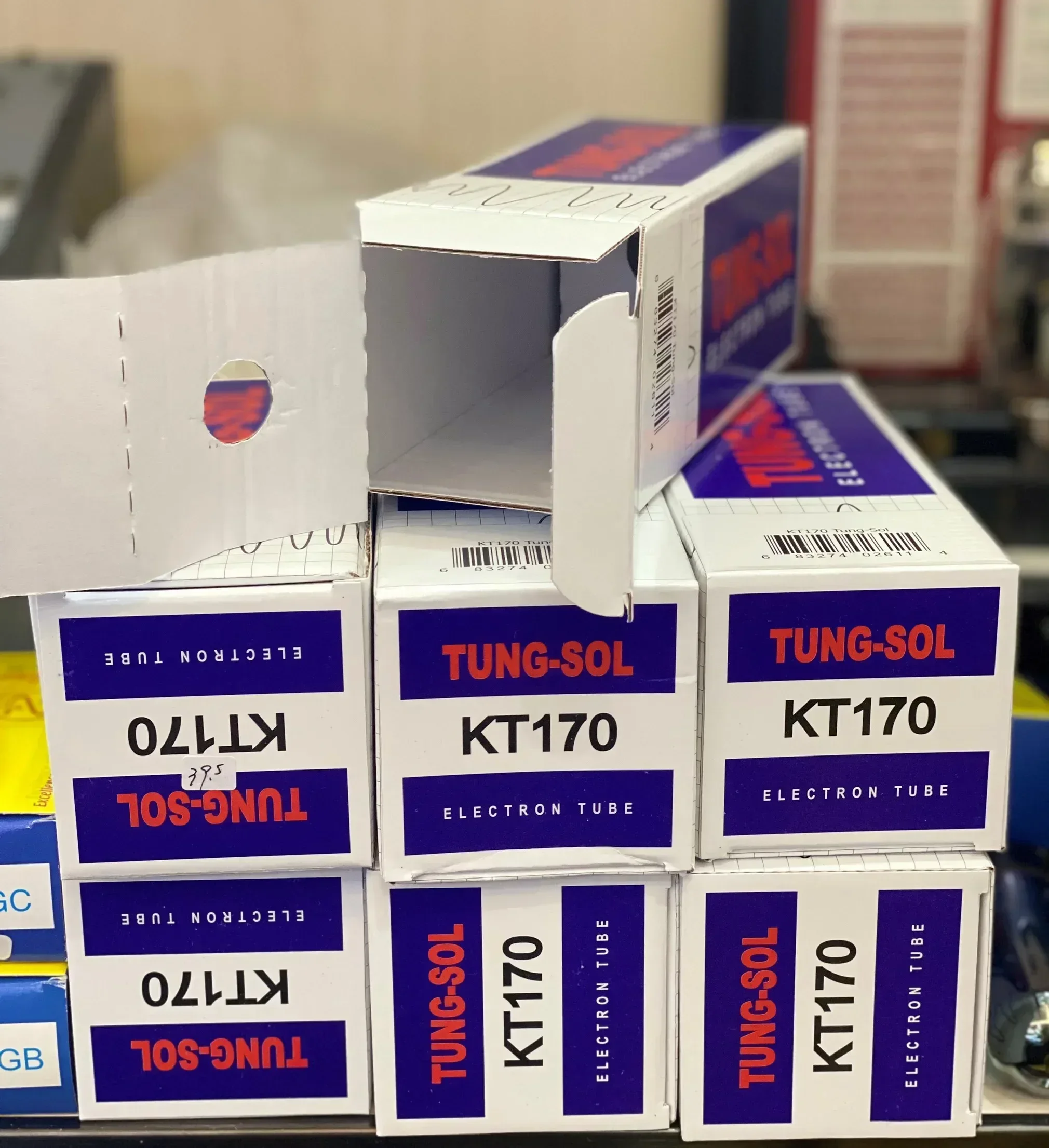 TUNG-SOL KT170 Electronic Tube Replacement KT150/KT120/KT88/6550 Vacuum Tube Original Factory Precision Matching for Amplifier - Image 2