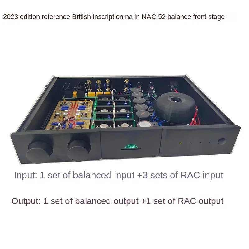SUQIYA Reference Naim NAC52 Preamplifier 8x Gain Single-Ended Class A HIFI Preamplifier for Diy Amplifiers Audio - Image 3