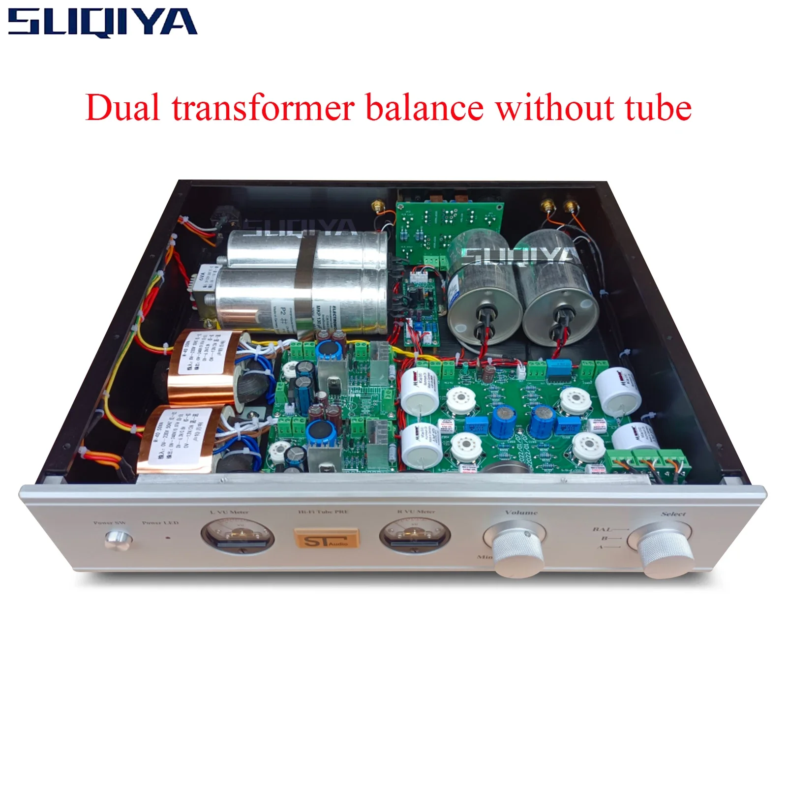 SUQIYA-Hotan Maos Balanced ECC83 ECC82 6Z4 Tube Preamp EZ90 6x4 Tube Preamplifier Amplifier Audio - Image 8