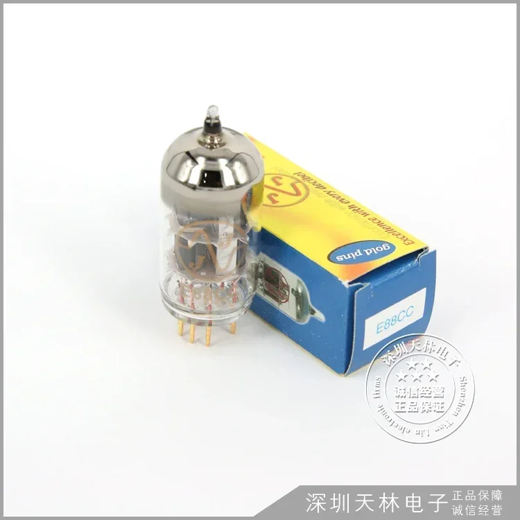 SUQIYA-Slovakia JJ E88CC Vacuum Tube Gold Pins Replace ECC88 6922 6DJ8 6N11 Electron Tube DIY HIFI Audio Vacuum Tube Amplifier - Image 4
