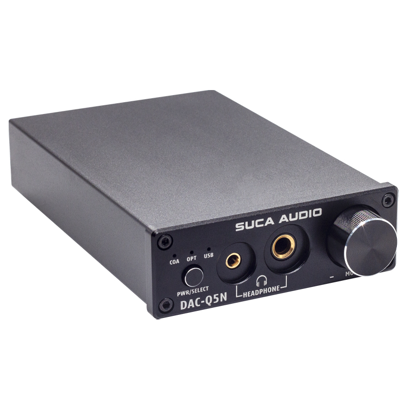SUCA AUDIO DAC-Q5N Hifi Lossless Digital Decoder DAC Headphone Amplifier All-in-one 9018 Optical Fiber Coaxial USB Sound Card - Image 5