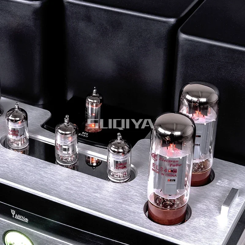 SUQIYA-Yaqin MS-34D Tube Amplifier EL34 Tube Bluetooth Amplifier Fever Hifi High Fidelity Audio Amplifier - Image 4