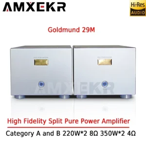 SUQIYA Goldmund G29M Pure Power Amplifier 350W*2 Class A and B Fever Hifi High-fidelity Split Amplifier Audio