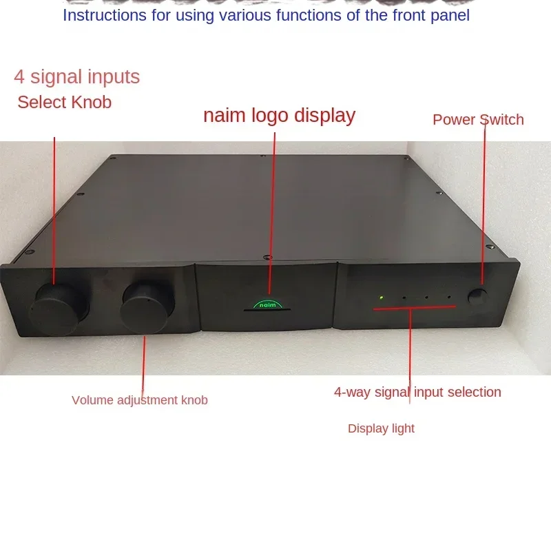 SUQIYA Reference Naim NAC52 Preamplifier 8x Gain Single-Ended Class A HIFI Preamplifier for Diy Amplifiers Audio - Image 6