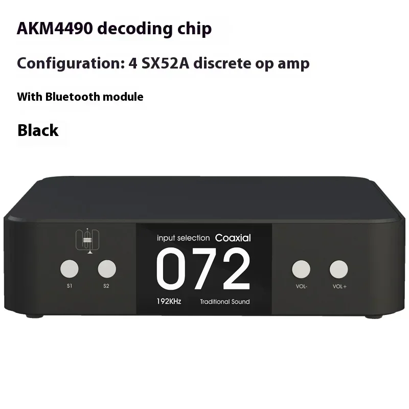 SUQIYA DAC90 Pure DAC, Pure Digital Lossless Music Frequency, Bluetooth Amplifier, Front-end Decoder, HiFi Fever Player - Image 18