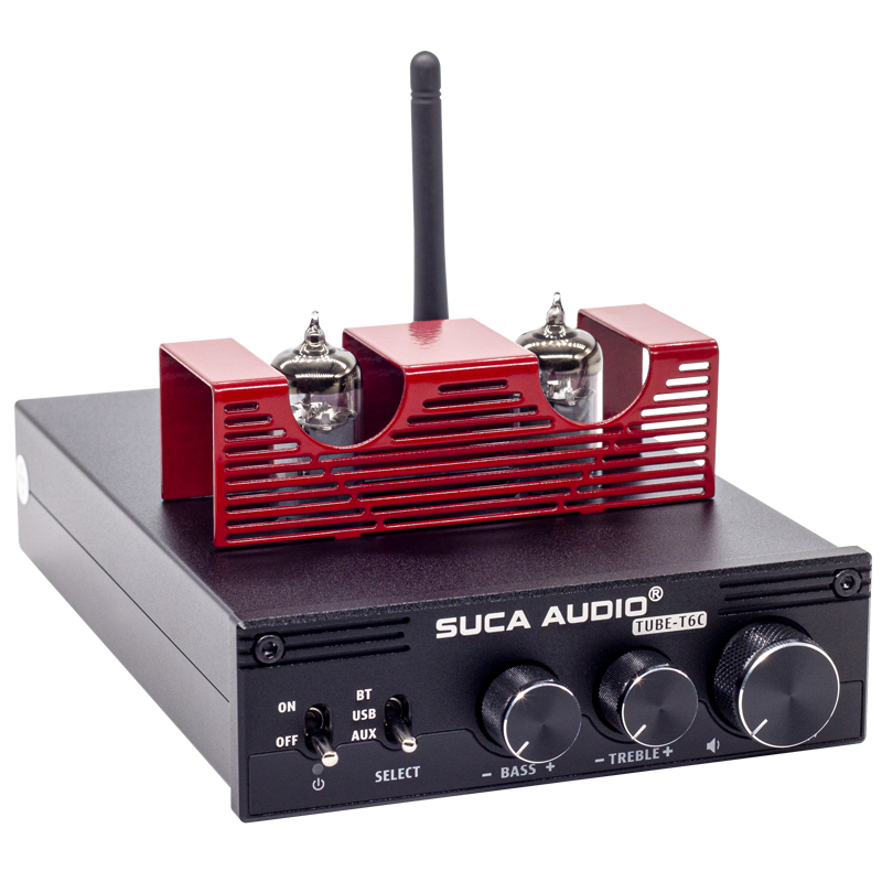 SUCA AUDIO Fever Bluetooth 5.0 Tube Amplifier Power Amplifier 320W Decoding Front Gallbladder Rear Stone Amplifier - Image 5