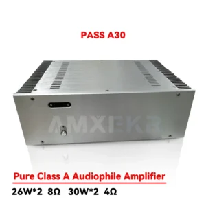 SUQIYA 30w*2 Reference PASS A30 Class A Power Amplifier FET Sound Beautiful and Stable HIFI 2-channel Power Amplifier Audio