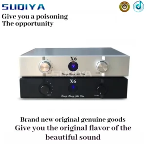 SUQIYA-High-end Pure Class A Tube Preamp Amplifier High Fidelity HIFI Field Effect Vacuum Tube Preamplifier Amplifier Audio