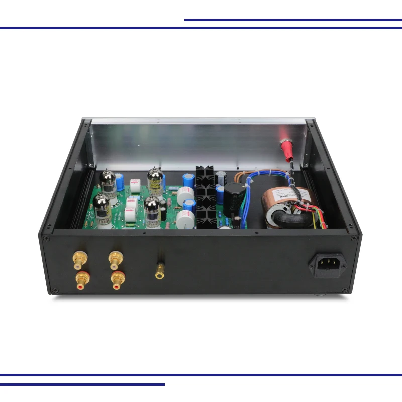 SUQIYA-EAR834C Hi-END RIAA MM (Moving Magnet) Phono Amplifier EH 12AX7 Tube Stereo Amplifier Mundorf Oil Immersion Capacitor - Image 6