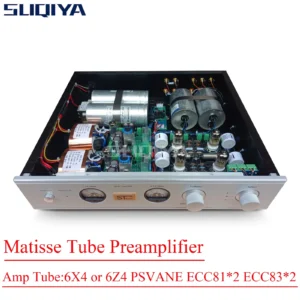 SUQIYA-High Voltage Tube Rectifier Electric Oil Immersed Capacitor Mattis Tube Audio Preamplifier 6X4 6Z4 PSVANE ECC81 ECC83