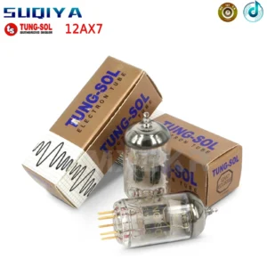 SUQIYA-TUNG-SOL 12AX7 Small Signal Tube ECC83 Vacuum Tube Original Precise Matching Electronic Amp HIFI Audio Power Amplifie