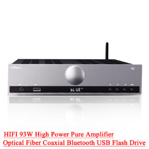 SUQIYA A7 HIFI Fiber Optic Coaxial Bluetooth USB Player High Power Machine Pure Amplifier