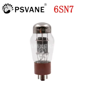 PSVANE Hifi 6SN7 Vacuum Tube Replace CV181 6N8P 6H8C Ceramic Base Hifi Audio Vintage Tube AMP DIY Factory Matched Pair